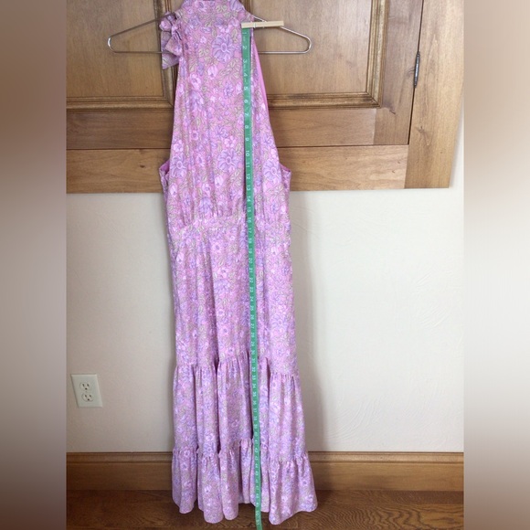Likely pink floral print midi dress NWT - Picture 2 of 8